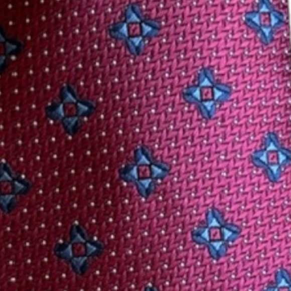 ROMASTER ACCESSORIES Neck Tie Red and Blue - Picture 3 of 7